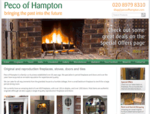 Tablet Screenshot of peco-of-hampton.co.uk